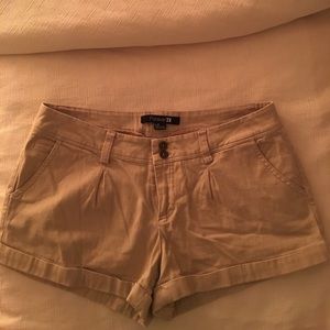 Forever 21 Khaki Shorts