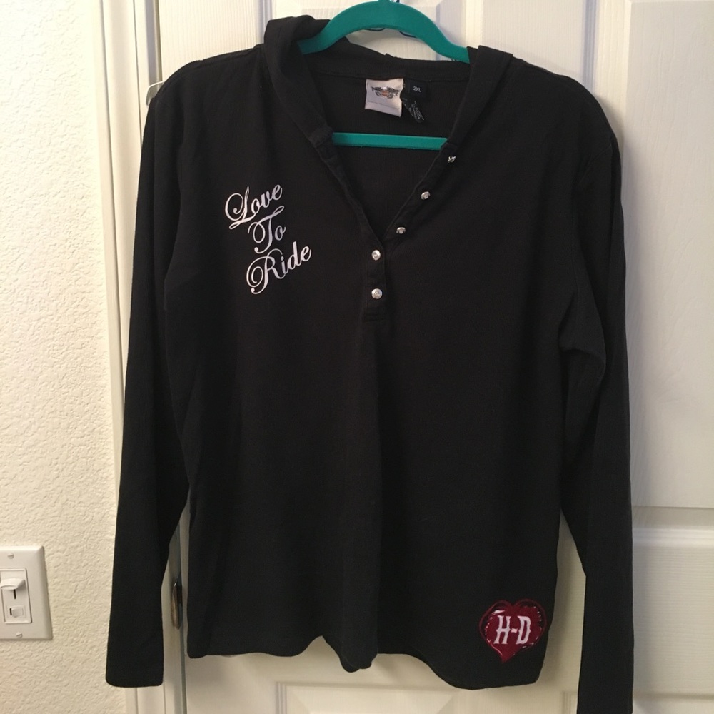 Harley Davidson Long Sleeve thermal size 2XL
