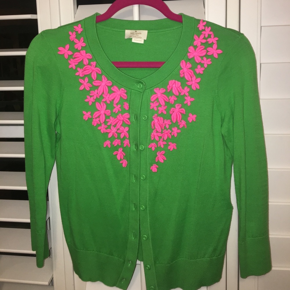 Kate Spade Floral Sweater (only worn twice)
