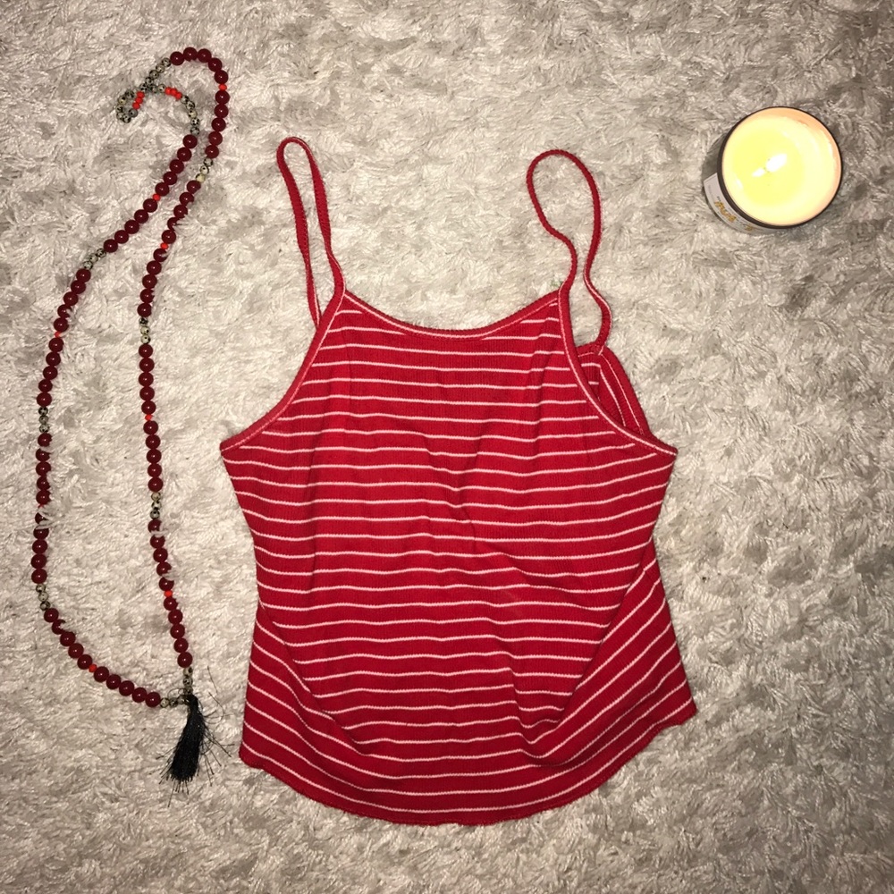 Brandy Cropped Tank