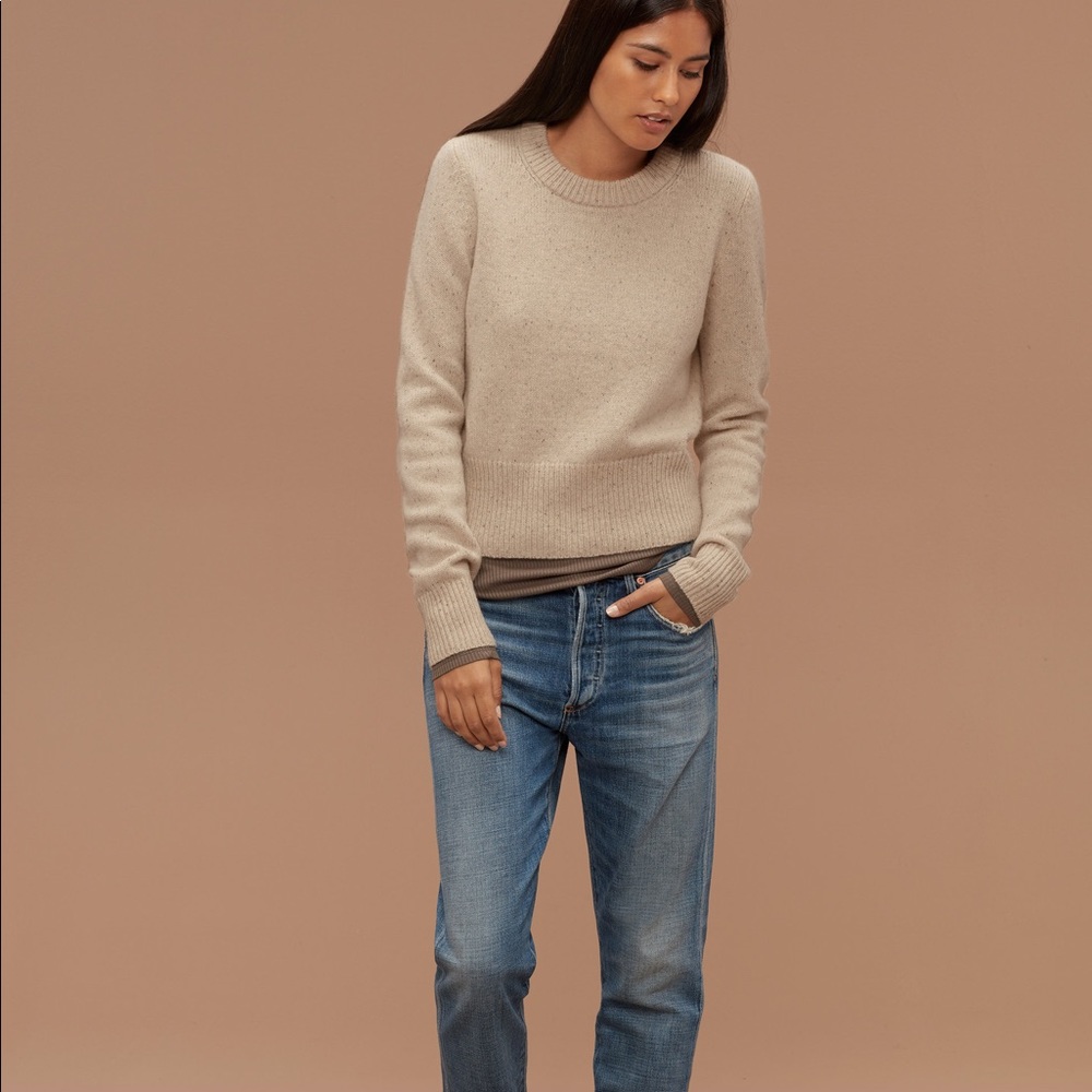 Aritzia Crop Sweater