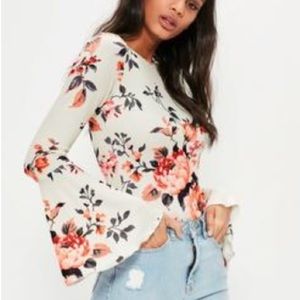 Floral bodysuit NWT