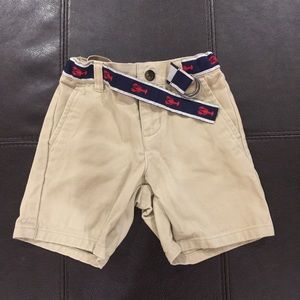 Janie & Jack boys lobster shorts 18-24 months