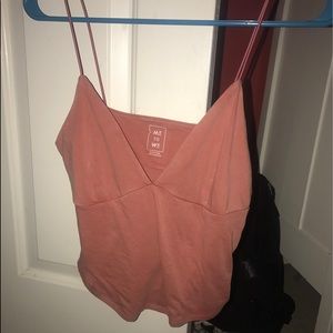 Pink tank top