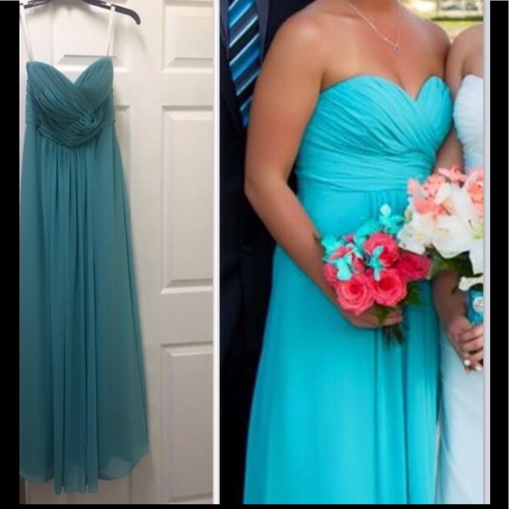 Bill Levkoff Blue Gown