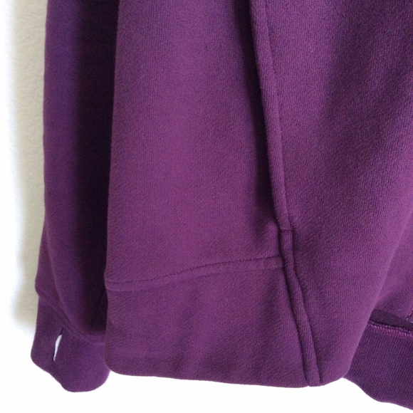 LULULEMON Purple Hooded Zip Down Jacket - Picture 3 of 8