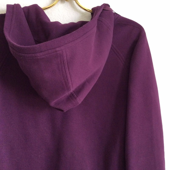 LULULEMON Purple Hooded Zip Down Jacket - Picture 6 of 8