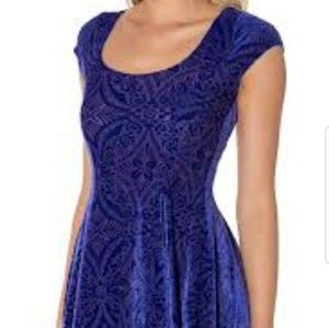 Blackmilk Blurple Burned Velvet Evil Cheerleader