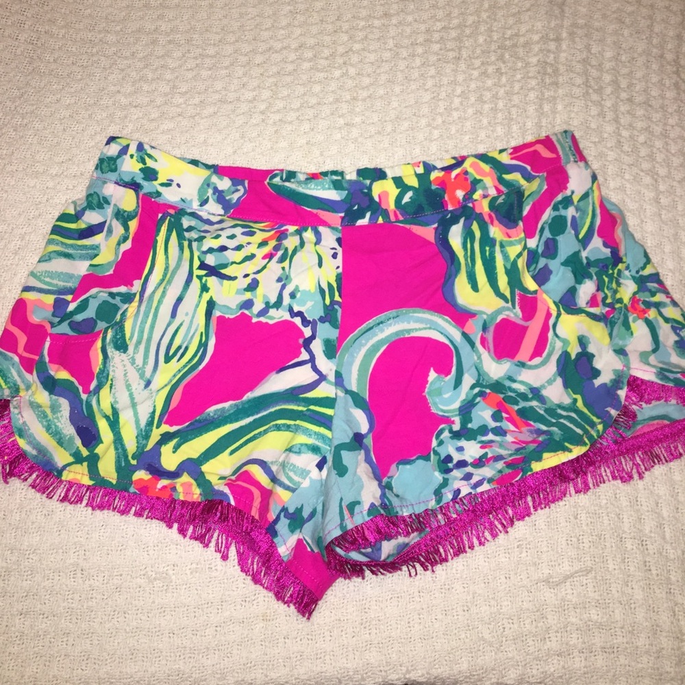 Lilly Pulitzer elastic shorts