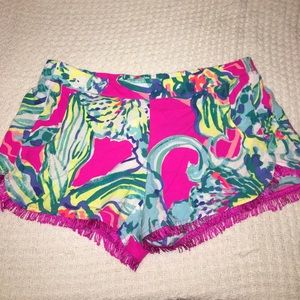 Lilly Pulitzer elastic shorts