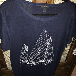 Linen nautical top