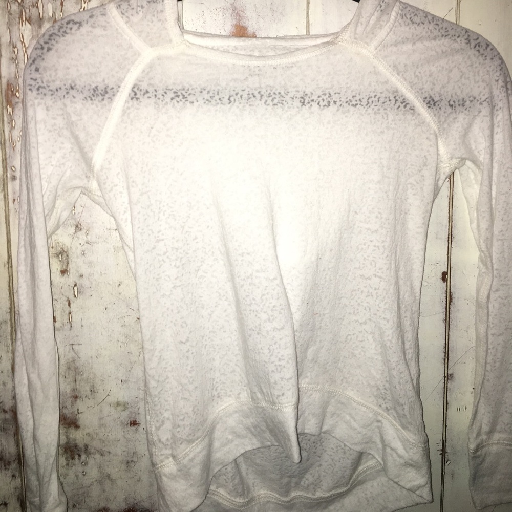 white workout hoodie