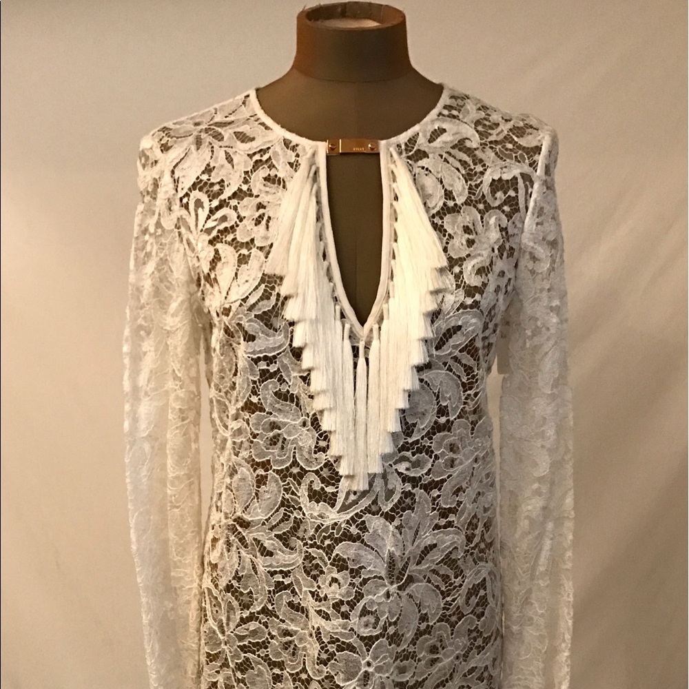 Emilio Pucci Couture Designer Lace Dress