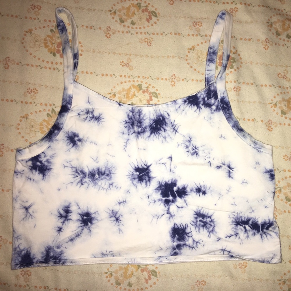 Tie dye crop top