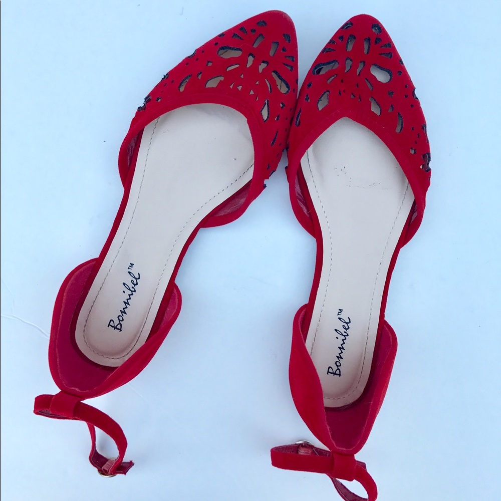 Red Flats size 7.5