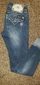 Miss me signature cuffed skinny size 26