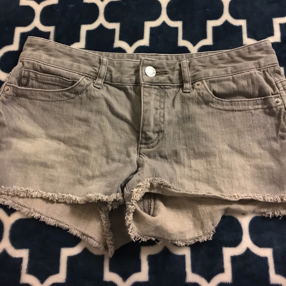 Gray Michael Kors Jean shorts