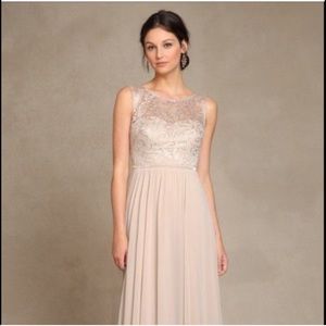 Jenny Yoo Bhldn Beige Sandstone Bridesmaids Dress