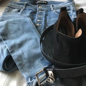 Express high rise skinny jean legging