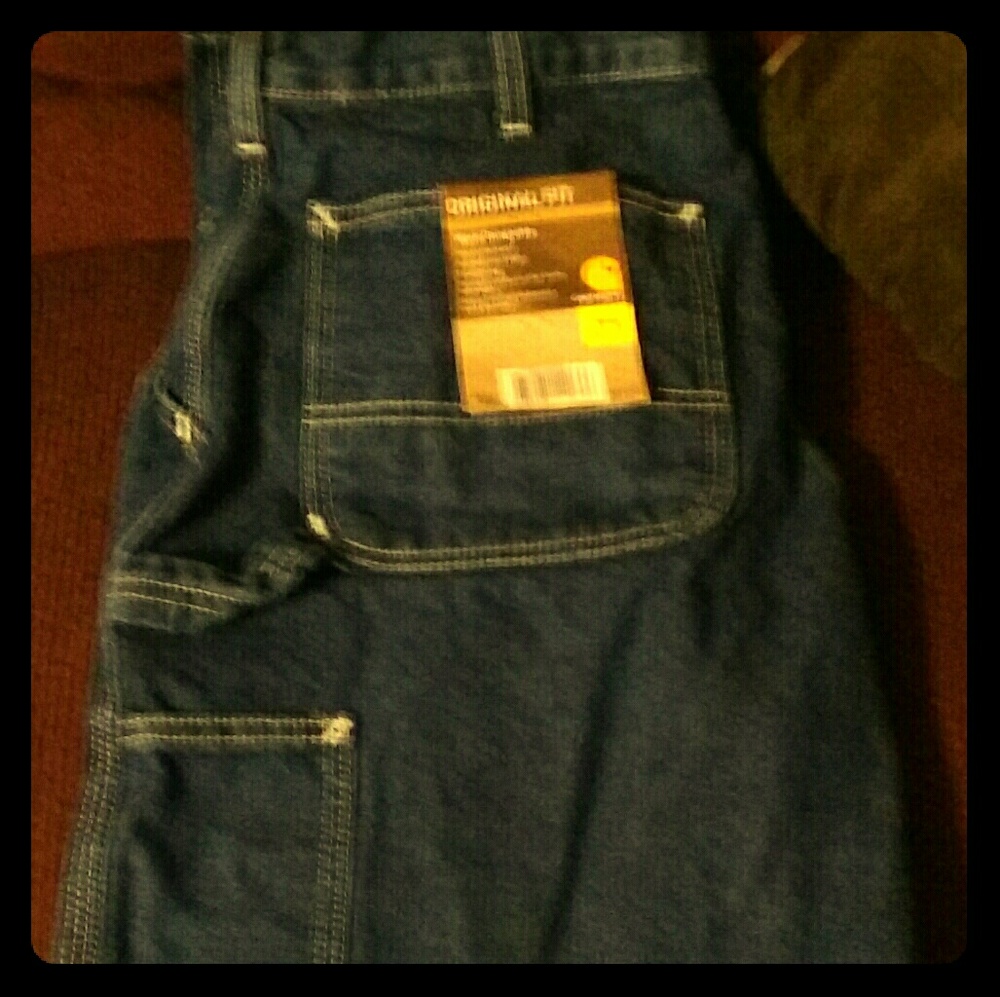 NWT Men's Carhartt Work Dungarees