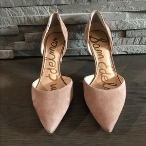 Sam Edelman Tan Suede Pumps