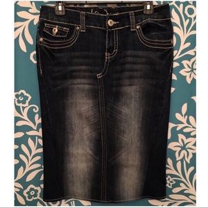Jean Skirt