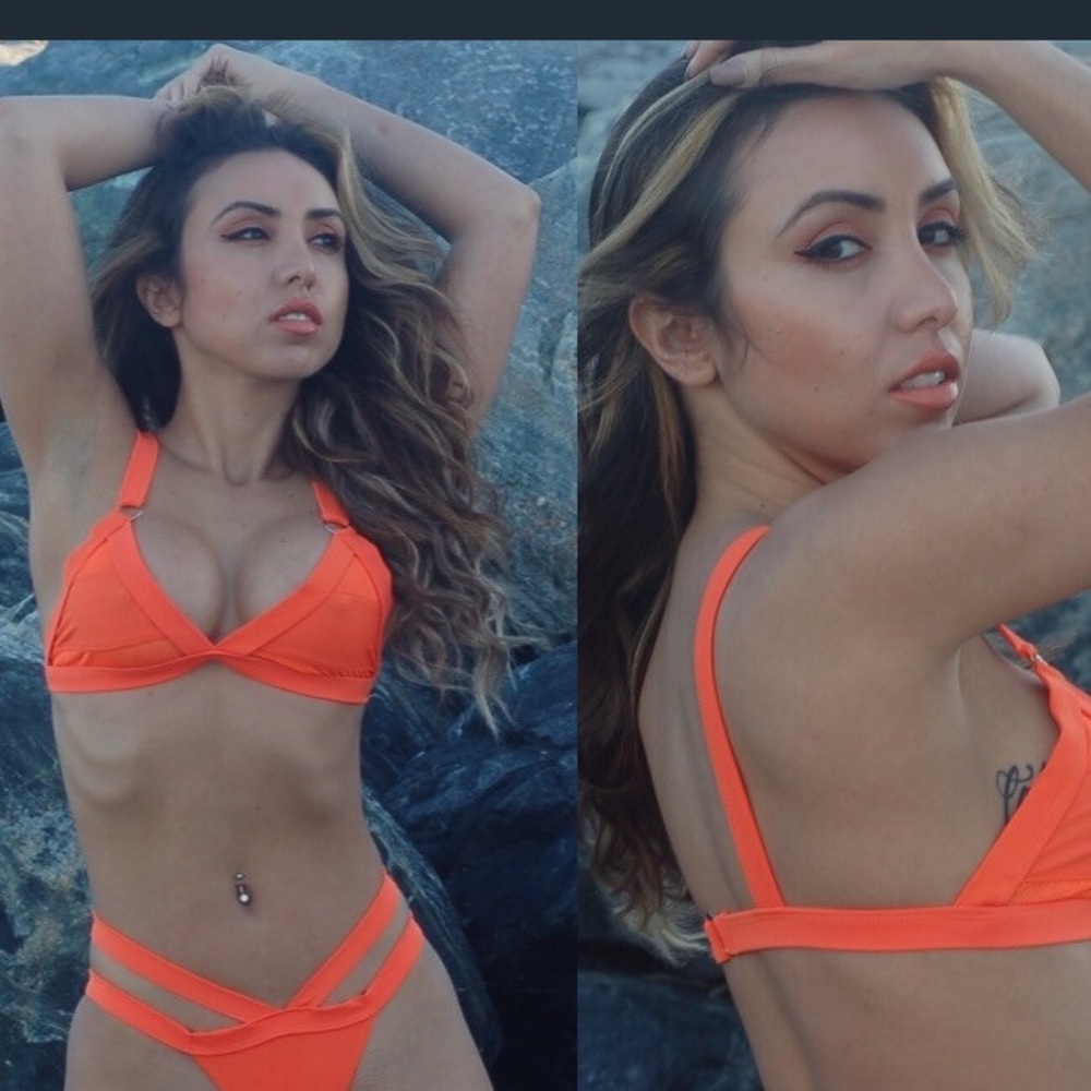 Orange Bikini top 🍊