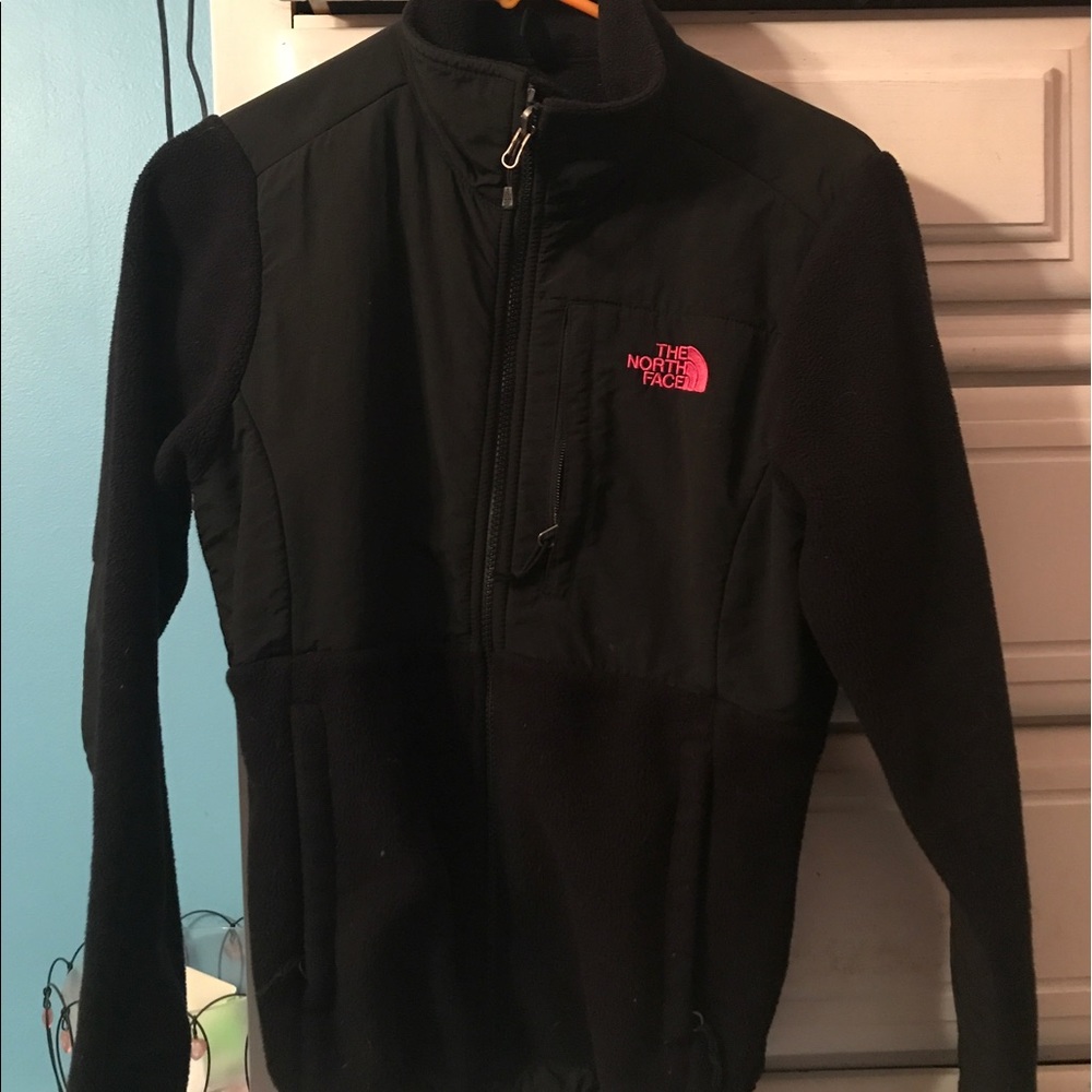 heavy north face jacket.