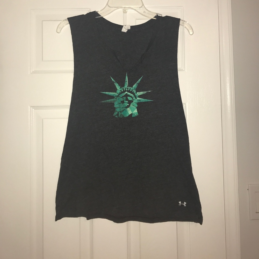 Gray Under Armour Tank Top