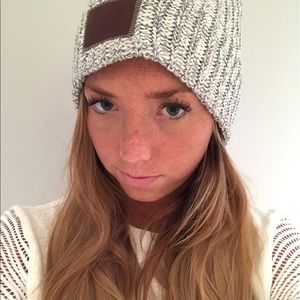 Love your melon speckled gray beanie