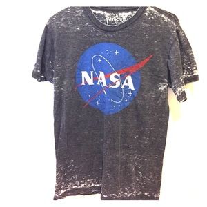 NASA burnout graphic tee shirt
