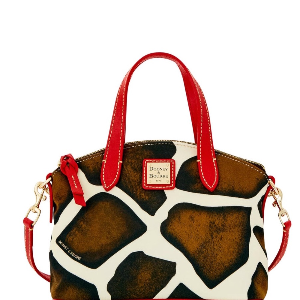 Dooney and Bourke Nylon Ruby Giraffe Bag