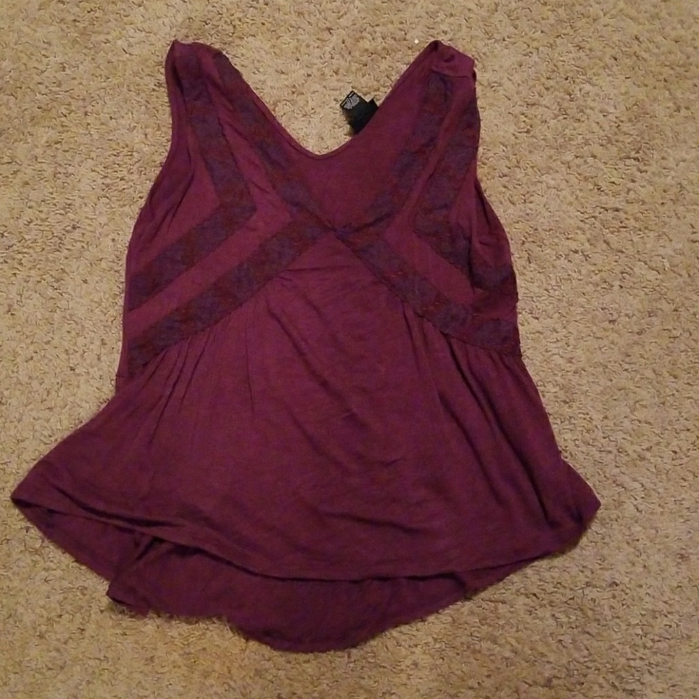 Purple tank top