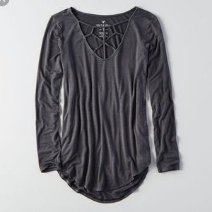 American Eagle Cage Long Sleeve