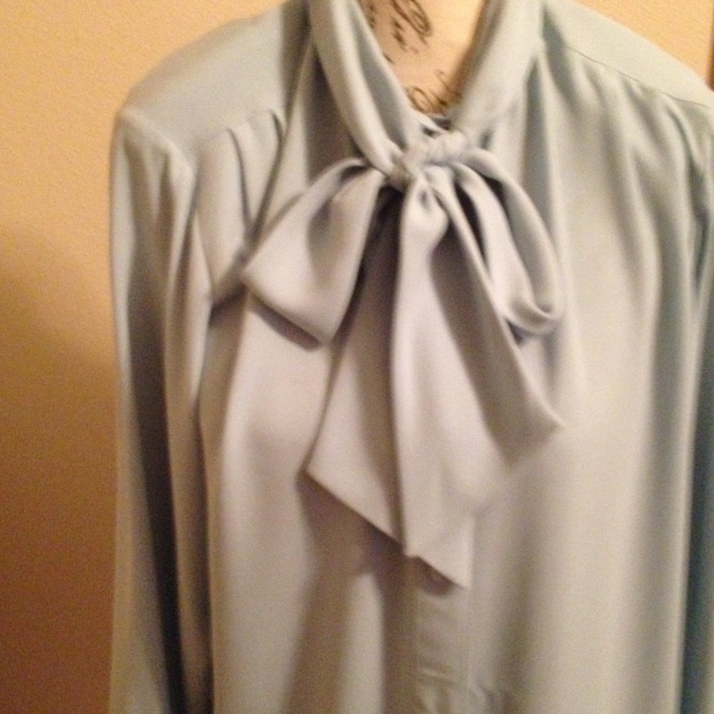 Preston & York mint blouse