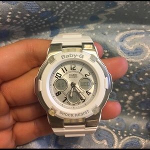 White Baby G-Shock Watch