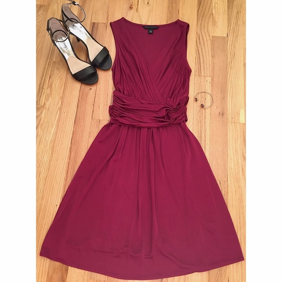 Banana Republic Dresses & Skirts - 🎉SALE Banana Republic Maroon Amy Dress
