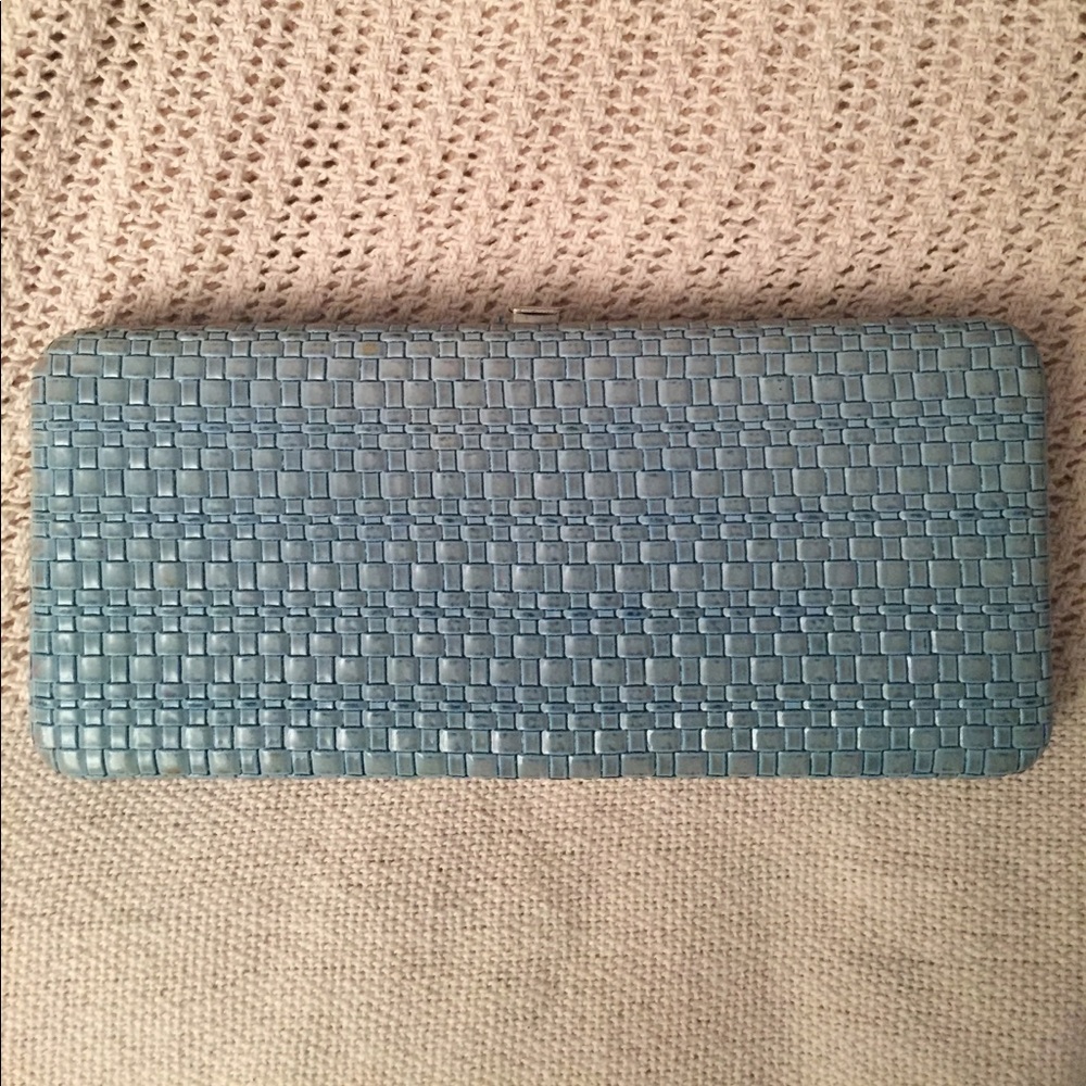 Blue wallet