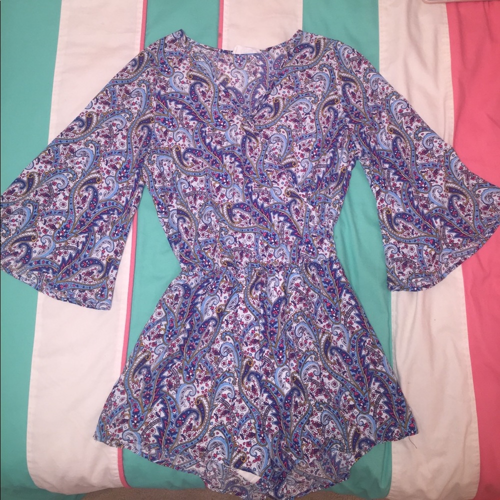 Barely worn boutique romper