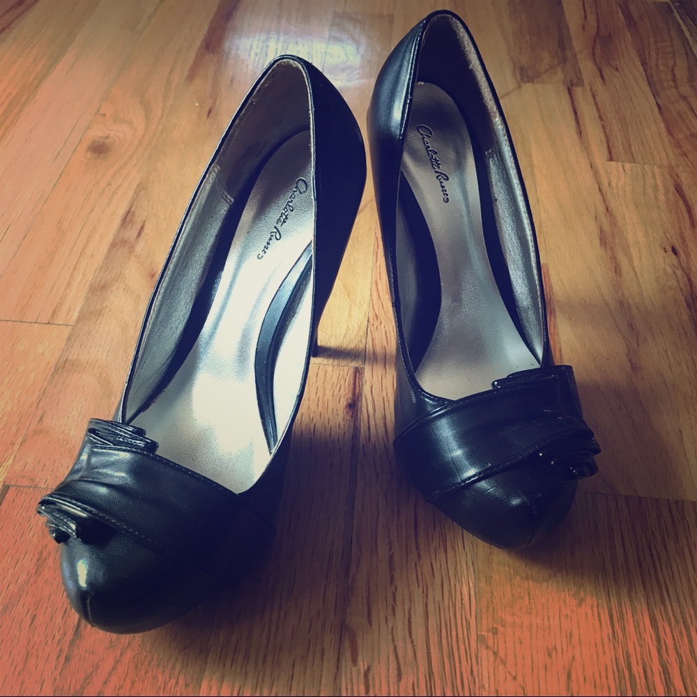 Black heels