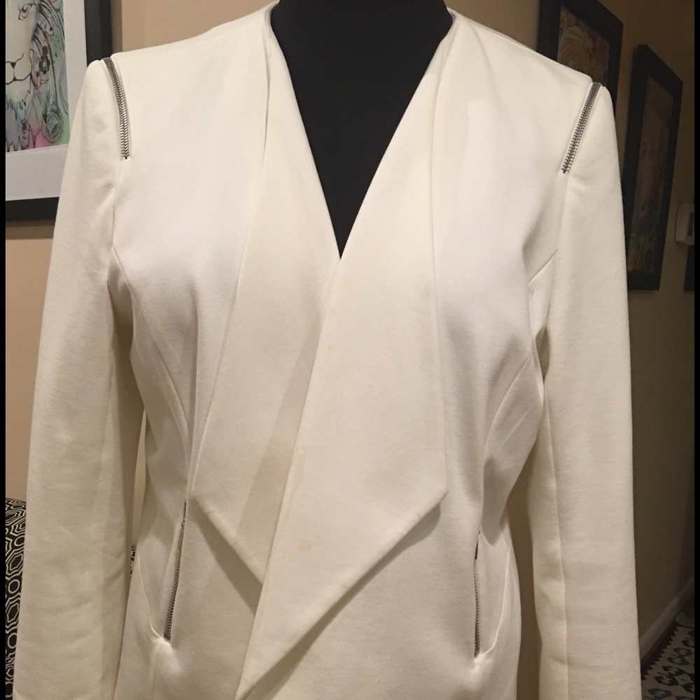 Chico's jacket w zippers