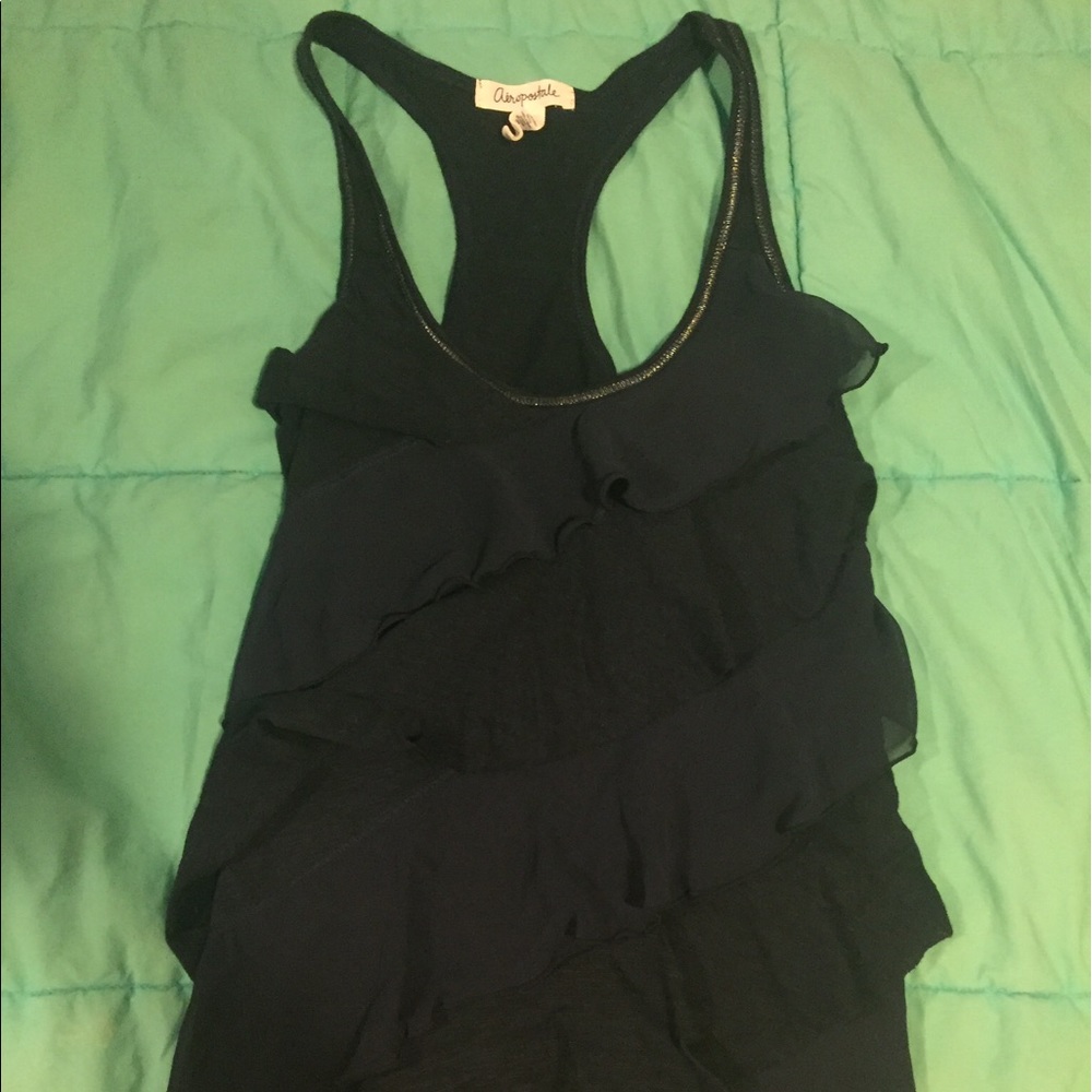 Aeropostale ruffle tank