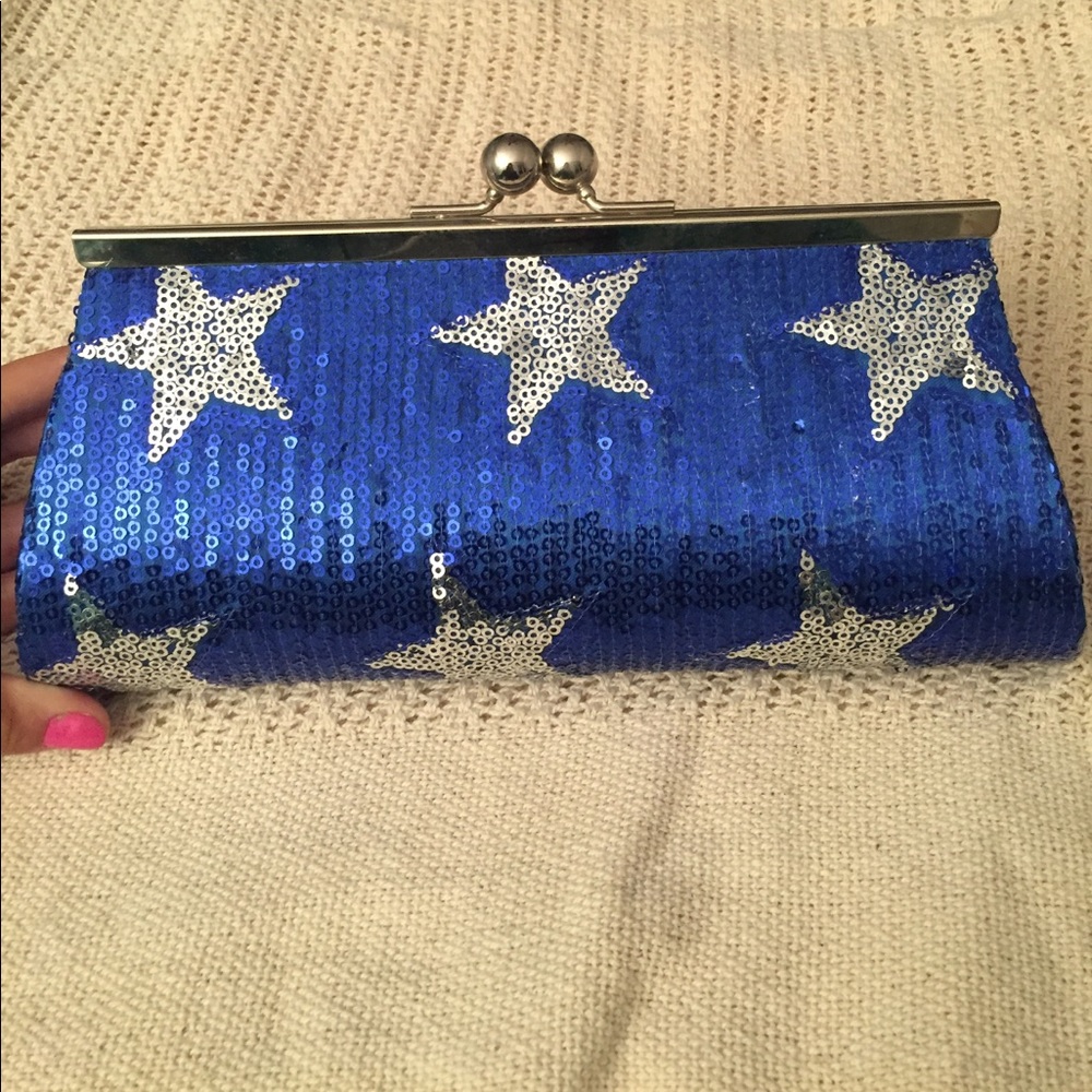 Blue & Silver wallet