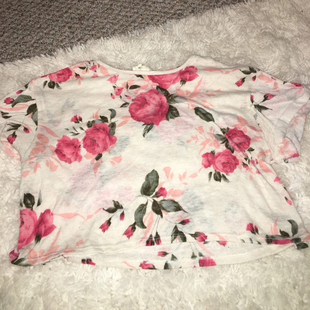 Flower Crop Top