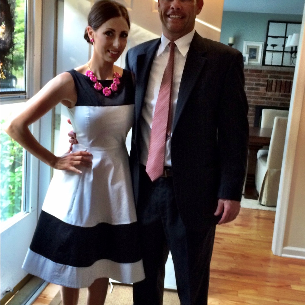 Black and white Kate Spade Dress