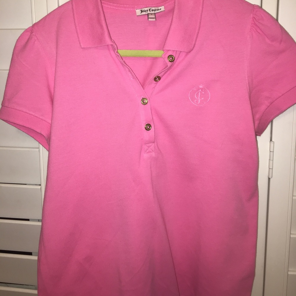 Pink Juicy Couture Polo