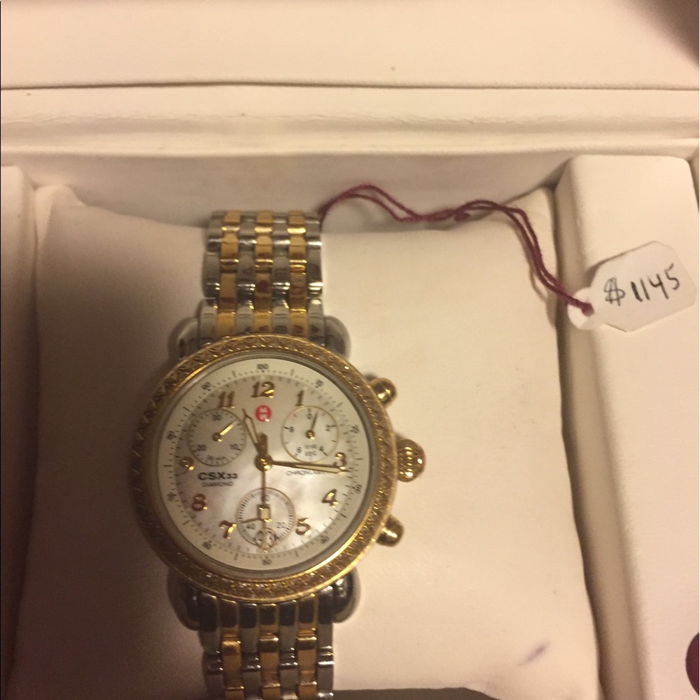Deco Diamond Michelle chronograph watch cxs33