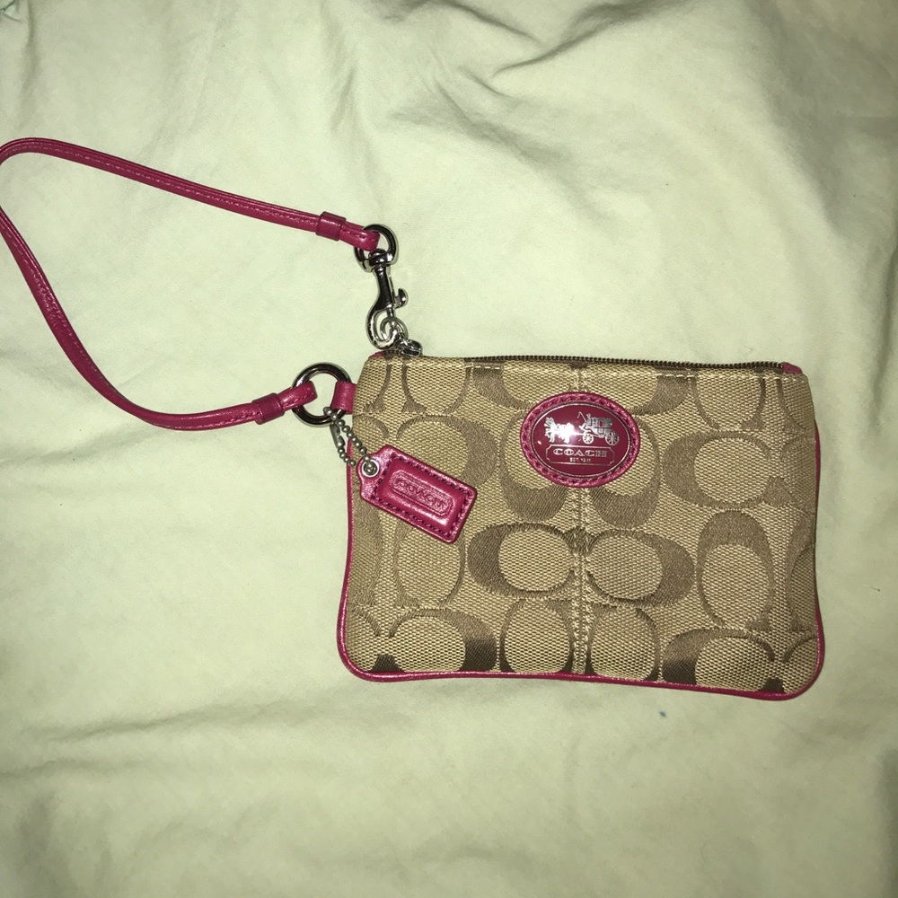 Coach wristlet