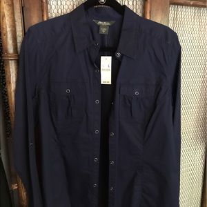 NWT Eddie Bauer cotton top
