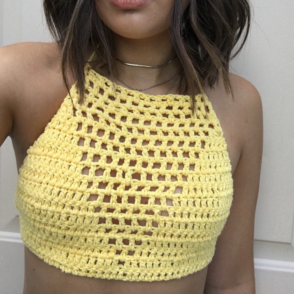 Handmade Crochet Crop Top